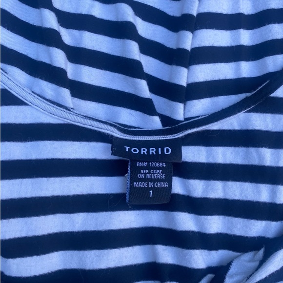 Striped Torrid Tank Top - Picture 3 of 3